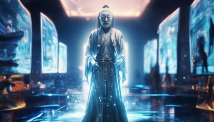 智慧服务完美融合，数字转型时代。
