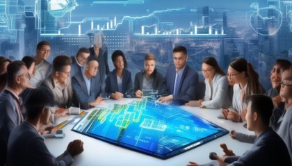 区博信息咨询服务部助力数字经济未来