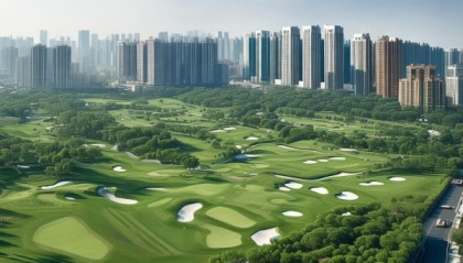 城市中心的 golf community，江阴绿城信息咨询服务公司的机遇与挑战
