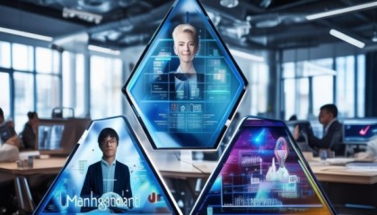 triangular relationship between management and information services in郧西