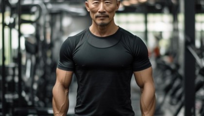 中年男性的中年期健身生活，守护健康与力量
