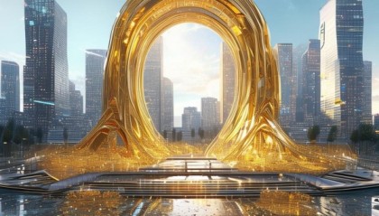 金海信息咨询服务中心，智慧之门，信息的明镜