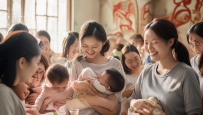 在母乳护理的时代，庆嘎母信息咨询服务助力妈妈们，为她们提供专业的指导和支持。