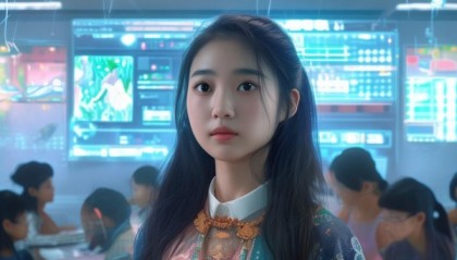 魏同学，智慧课堂的守护者与传播者