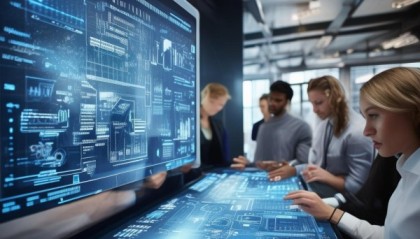 技术赋能，展示板助力信息技术咨询