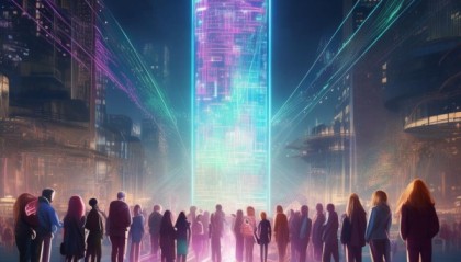 技术赋能，未来之光，机遇与增长的双轮驱动