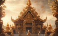 守护灵性生命的佛教寺庙