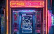 数字时代的门头，技术与未来的碰撞