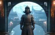 守护灞桥，智慧与智慧之门。