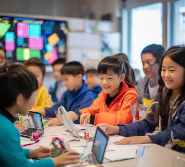 湖北的信息化少儿编程教育，kids learn digital literacy in the age of tech