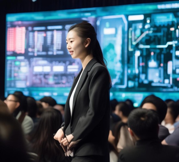 小丽，技术领域的首次亮相