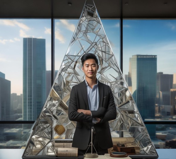 阿峰，法律咨询领域的金字塔式金字塔