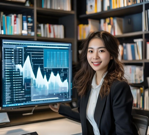 邓只只，信息咨询服务领域的新星