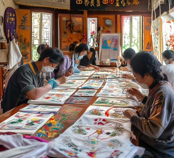 初心国绣信息咨询服务部，助力针线工艺发展，提升绣品质量