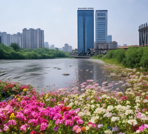 花水河畔，嫩江信息咨询服务助力城市发展新引擎