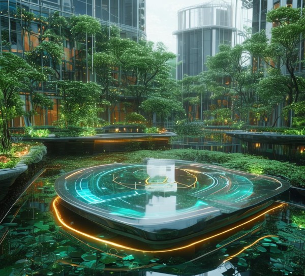 信息化设计咨询平台，空中花园中的智慧花园