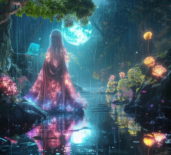 雨灵聪睿，科技与神秘的交响