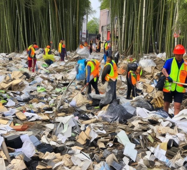 赞竹信息技术咨询垃圾，一场精心策划的垃圾清理行动