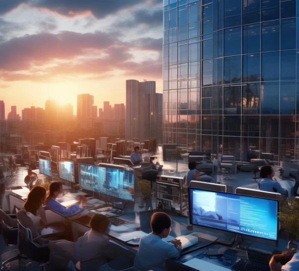 清晨的 Tech 景，唐山市初晨信息技术咨询