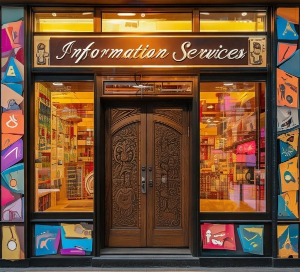 开启信息咨询服务的门头图片设计之旅 开启信息咨询服务的门头图片设计之旅