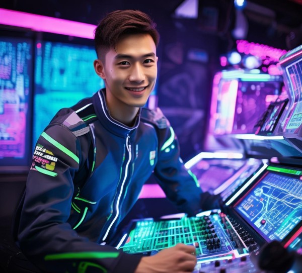 小明，电音信息咨询服务部，服务你的未来