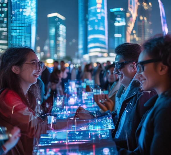 在数字时代，上海，构建情感连接的未来