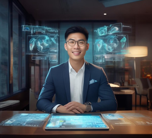 小明，信息咨询服务的智慧之手
