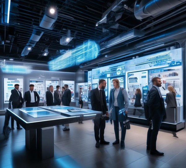 信息咨询服务门店照片，capturing the future of information services