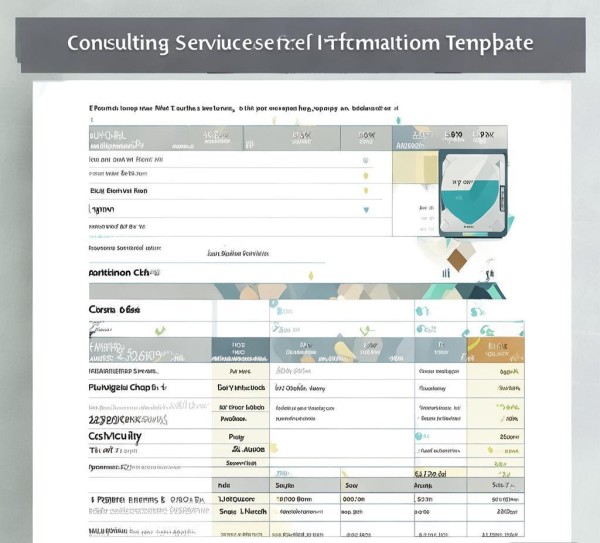 咨询服务收费信息模板，如何精准解读费用结构